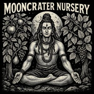 2025 mooncrater tshirt shiva beneath fruit trees